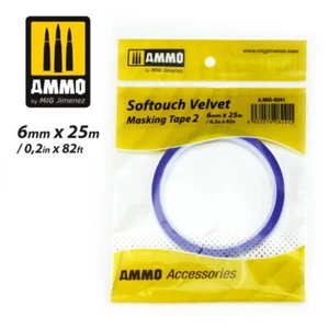 AMMO by Mig Jimenez Softouch Velvet Masking Tape #2 (6mm x 25m) - Bild 1 von 1