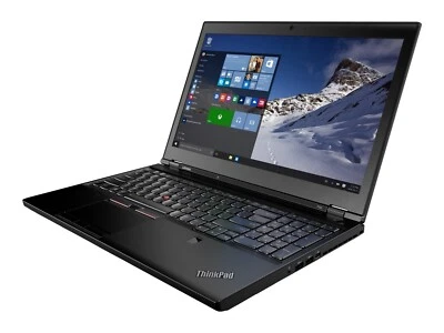 Lenovo ThinkPad P50 20EQ FHD i7-6820HQ 2,7 GHz 16 GB RAM 512 GB HDD Quadro M2000M Foto 1 de 4