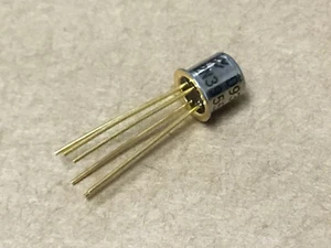 (1 PC) NATIONAL 2N3955 JFET Transistor N-Channel Dual TO-71 OLD GOLD - Foto 1 di 3