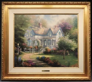 Thomas Kinkade 515 LE Home is Where the Heart Is II Lithograph on Canvas - Picture 1 of 11
