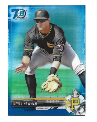 /70 70 Aniversario Logo Refractor 2017 Bowman Chrome Minis #BCP70 Kevin Newman Foto 1 de 2