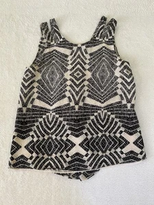 Blusa sin mangas de seda Anthropologie Fynn And Rose Paxi correa dividida talla pequeña - Imagen 1 de 5