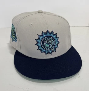 Casquette ajustée New Era taille 7 3/8 Florida Marlins 10 ans anniversaire 59Fifty - Photo 1/8