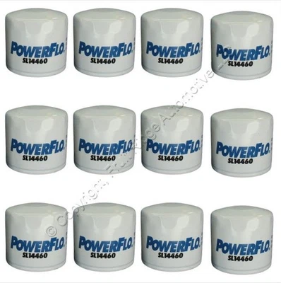 Paquete de 12 filtros de aceite de motor PowerFlo by Purolator SL14460 de repuesto Foto 1 de 4