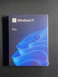 Microsoft Windows 11 Pro Professional 64bit Kit Key + USB Media New Sealed - Photo 1/3