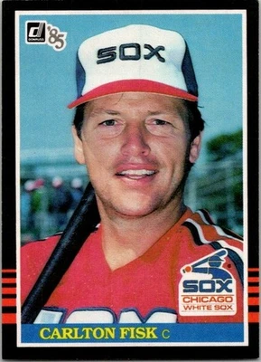 Carlton Fisk - 1985 Donruss - # 208 - White Sox - Image 1 of 2