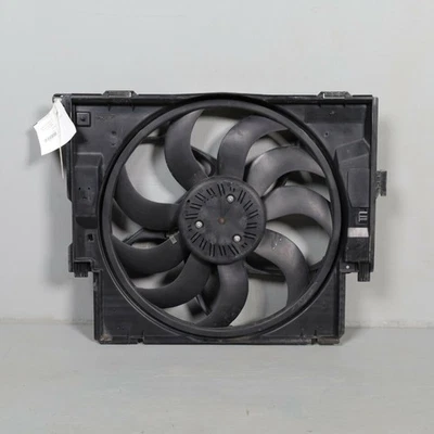 2012-2018 BMW 228i 320i Radiator Cooling Fan With Shroud OEM Used Foto 1 de 4