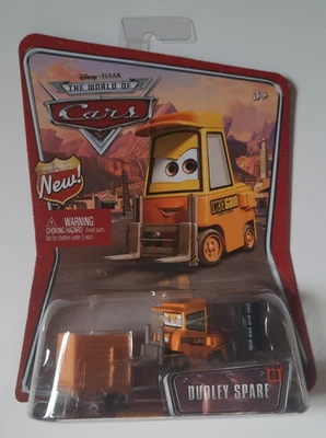 CARS Disney pixar cars DUDLEY SPARE mattel WOC n 68 raro mattel 1:55 maclama - Immagine 1 di 4