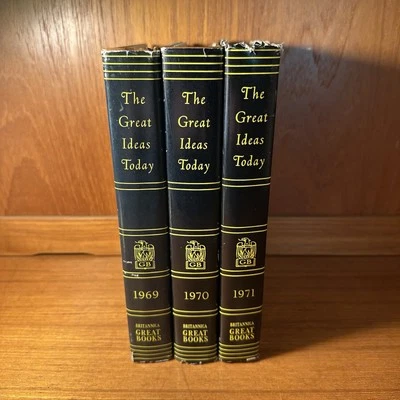 The Great Ideas Today, 1969 - 1971 лот из 3 книг - Britannica Great Books - Изображение 1 из 4