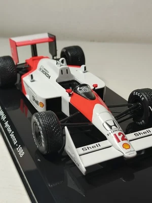 1:24 McLaren MP4/4 - Ayrton Senna 1988 + Magazine - Immagine 1 di 4