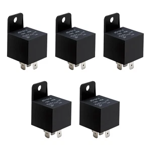 5 Pezzi Relè 5 Pin 12V 40A, Rele per Auto JD2912-1Z, Interruttore Camion Barche - Foto 1 di 12