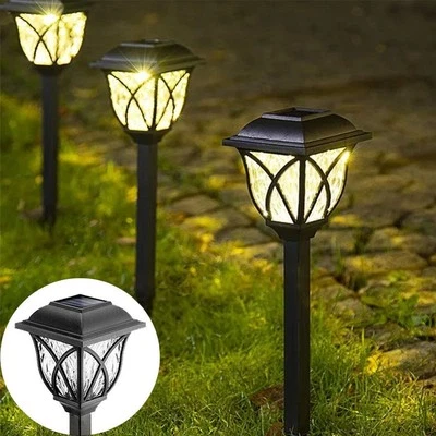 6x LED Solar Laterne Gartenleuchte Solarleuchte Solarlampe Terrasse Gartenlampe - Bild 1 von 4