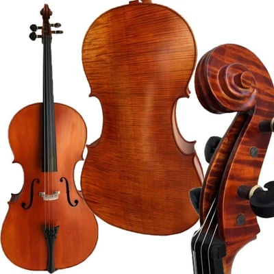 The MOST MATURE,Stradivari nice-looking cello!Orchestra level.WIDE TONE#15588 - Image 1 of 4