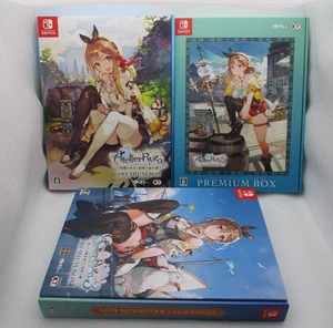 Nintendo Switch Atelier Ryza 1, 2 & 3 Premium Box Japan Secret Fairy Secret Key - Picture 1 of 20