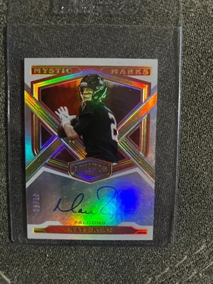 2020 Panini Plates & Patches Mystic Marks Auto /50 Matt Ryan #MY-MR Auto - Image 1 of 2