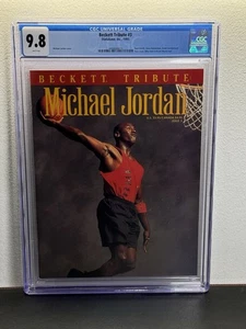 Beckett Tribute #3 (CGC 9.8) Michael Jordan Magazine Cover Statabase Inc 1993 - Picture 1 of 2