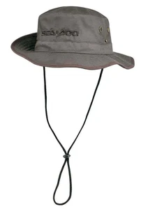 New OEM Sea-Doo Unisex Brown Adventure Wide Brim Hat, One Size - 4544780004 - Picture 1 of 2