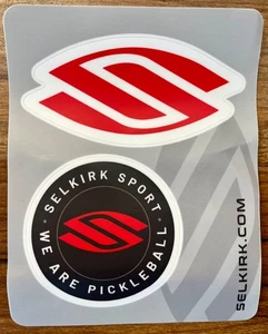Selkirk Pickleball Vinyl Stickers Decals - Picture 1 of 1