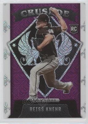 2022 Panini Chronicles Crusade Purple Mojo Prizm /99 Reiss Knehr #21 - Image 1 of 2