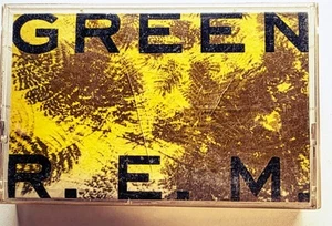 R.E.M. Green Cassette, 1990 Warner Bros. EXC! - Picture 1 of 5