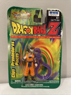New  Vintage 1999 Dragonball Z IRWIN Funimation Clip Keychain  Goku Figure - Image 1 of 3
