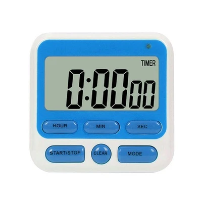 Large LCD Digital Kitchen Cooking Timer Count Down Up Clock Kitchen Tool 8cm - Image 1 of 4