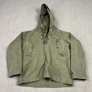 Parka de colección USN Marina mal clima húmedo chaqueta calzoncillo para hombre mediana militar anorak - Imagen 1 de 7