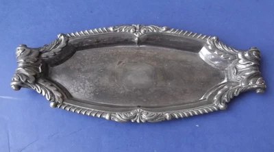 Early 1800's Matthew Boulton Sheffield Plate Silver on Copper 10-3/4" Tray - Image 1 of 4