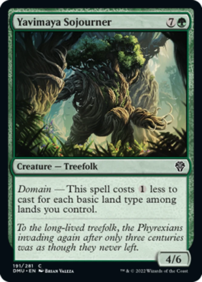 x1 Yavimaya Sojourner - Dominaria United - NM - MTG - Image 1 of 1