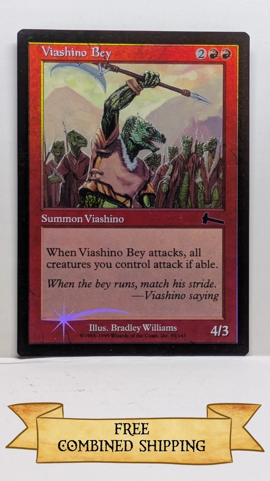 Viashino Bey Urza's Legacy Foil - Image 1 of 2