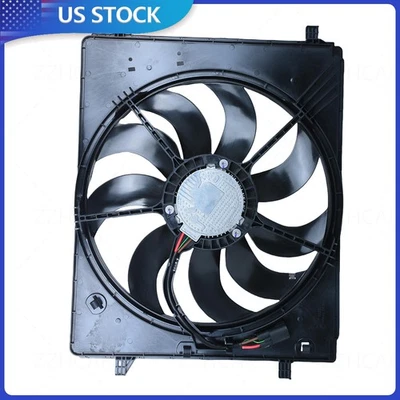 Ventilador radiador eléctrico motor 3.0T V6 670107328 para Maserati Ghibli 2017+ Foto 1 de 4