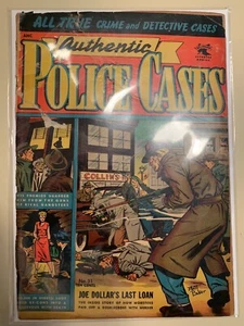 Authentic Police Cases #35 - Crimson Gang Rampage Bleed Three States 1954 - Picture 1 of 9