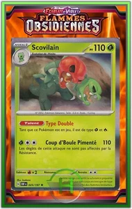 Scovilain Holo-EV3:Flammes Obsidiennes - 025/197 - Carte Pokémon Française Neuve - Picture 1 of 1