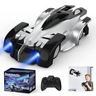 Wall Climbing Remote Control Car 360° Rotating Stunt Car Headlight Rechargeable