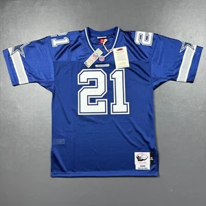 100% Authentic Deion Sanders Mitchell & Ness 1996 Cowboys Jersey Size 44 L Mens - Picture 1 of 5