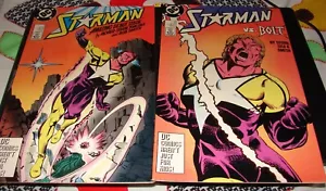 starman/ dc comic book/lot of {2} - Imagen 1 de 1