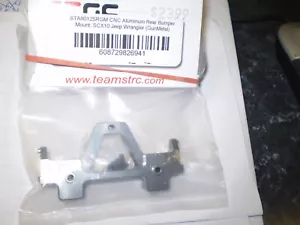ST Racing STA80125RGM Alum Rear Bumper Mount SCX10 Gunmetal new nip - Picture 1 of 1