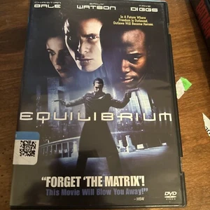 EQUILIBRIUM DVD Sci-Fi Dystopian Film With Christian Bale Dolby Widescreen 2002 - Picture 1 of 5