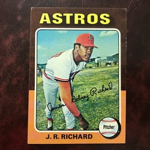 1975 Topps Set J.R. RICHARD #73 HOUSTON ASTROS - EX++
