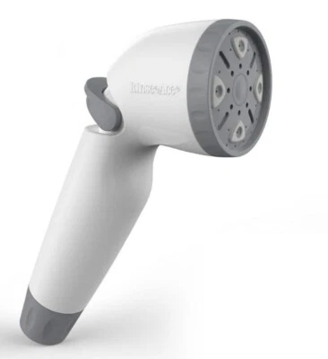RINSE ACE 3-Spray Single Freestanding Handheld Adjustable Shower Head in White - Image 1 of 4