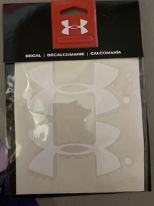 Under Armour UA großes Logo 4" Aufkleber (weiß) Modell # UDE2102 - Bild 1 von 2