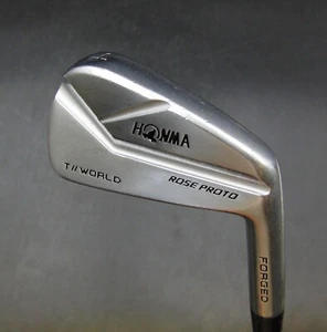 Honma Forged T World Rose Proto 4 Iron Extra Stiff Steel Shaft Honma Grip - Picture 1 of 5