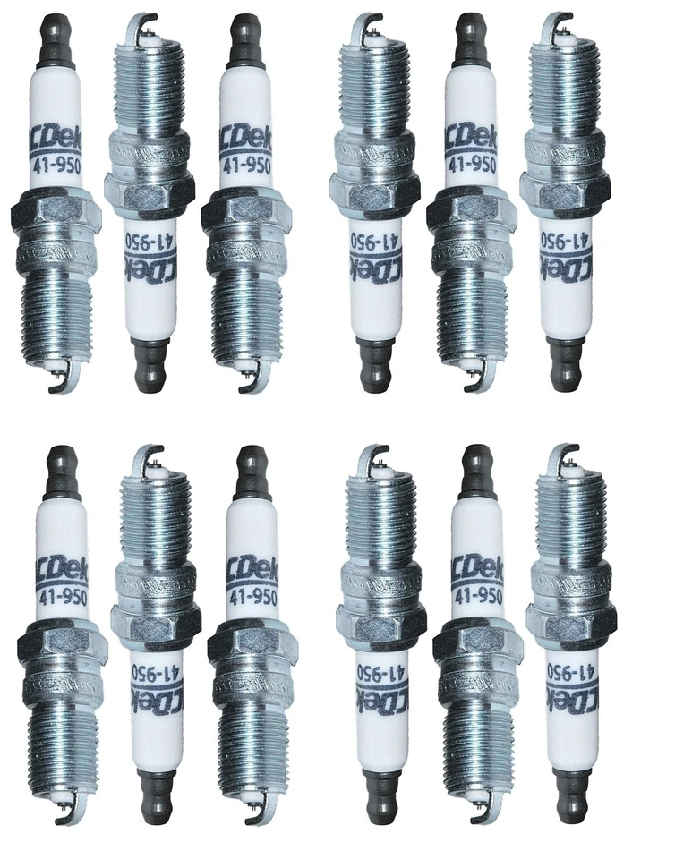Set Of 12 Spark Plugs AcDelco For Aston Martin DB7 2002-2003 6.0L V12 - Image 1 of 1