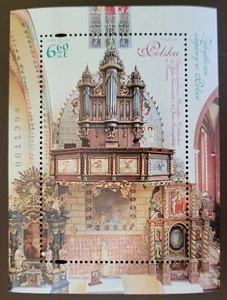 Poland  2019 / Historic Organs in Poland / 1v ms - Picture 1 of 1