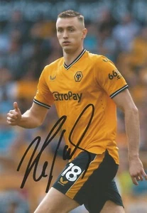 WOLVES: SASA KALAJDZIC SIGNED 6x4 ACTION PHOTO+COA - Picture 1 of 1