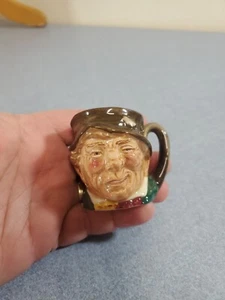 Royal Doulton Mini Character Toby Jug "PADDY" D6042 1939 to 1960 "A" Mark 2.25" - Picture 1 of 6