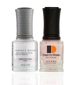 LeChat Perfect Match UV Gel + Nail Polish - PMS075N Here’s To You - Picture 1 of 1