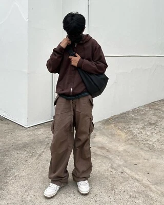 Vintage Oshkosh Cargo Pants Brown - Image 1 of 4