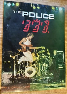 Vintage Police Rock - Authentic Ghost In The Machine METALL - BLECHSCHILD 1982 SELTENER ARTIKEL - Bild 1 von 3