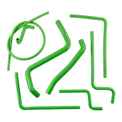 FOR Chevrolet Impala SS 1994 1995 1996 Silicone Radiator Heater Hose Green Kits - Image 1 of 4